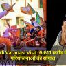 PM Modi Varanasi Visit: 6,611 करोड़ के विकास परियोजनाओं की सौगात