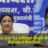 UP Bypoll: BSP ने 8 उम्मीदवारों की सूची की जारी, देखें किसे कहां से मिला टिकट