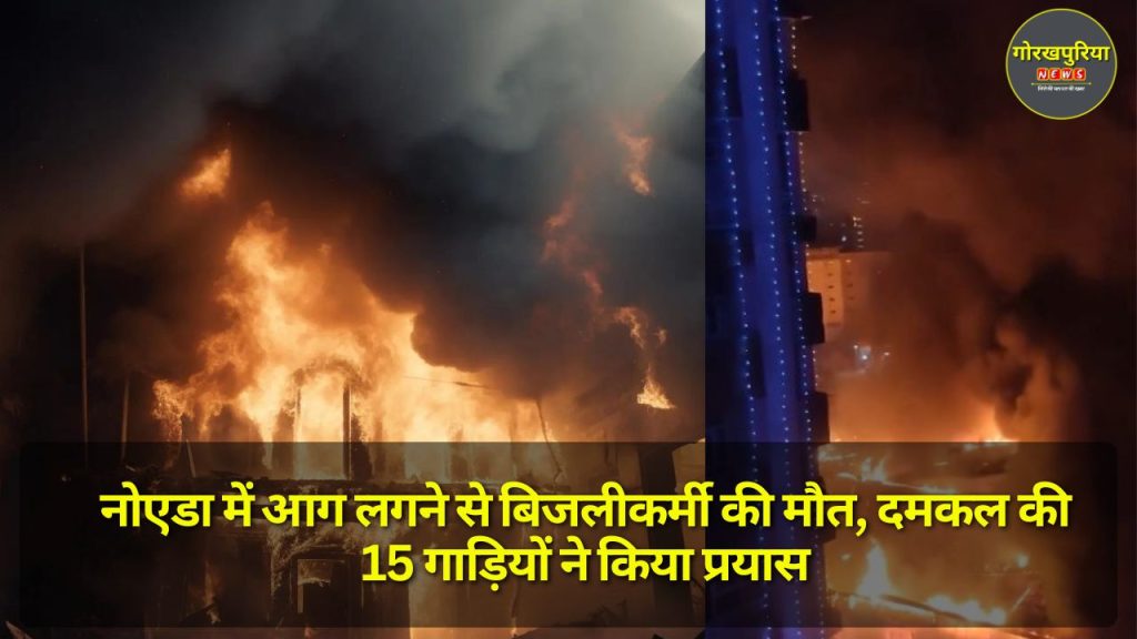 Noida Banquet Hall Fire: नोएडा में आग लगने से बिजलीकर्मी की मौत, दमकल की 15 गाड़ियों ने किया प्रयास