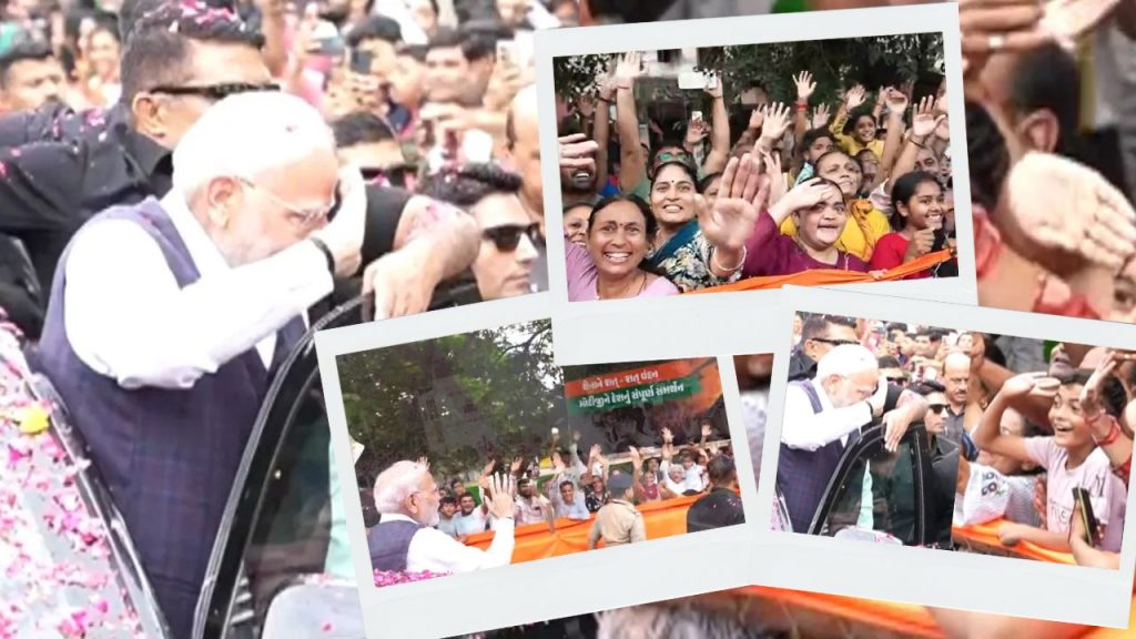 भावनगर रोड शो में पीएम मोदी ने बच्चे को सैल्यूट किया, मासूमियत और अपनत्व का यह पल सोशल मीडिया पर वायरल