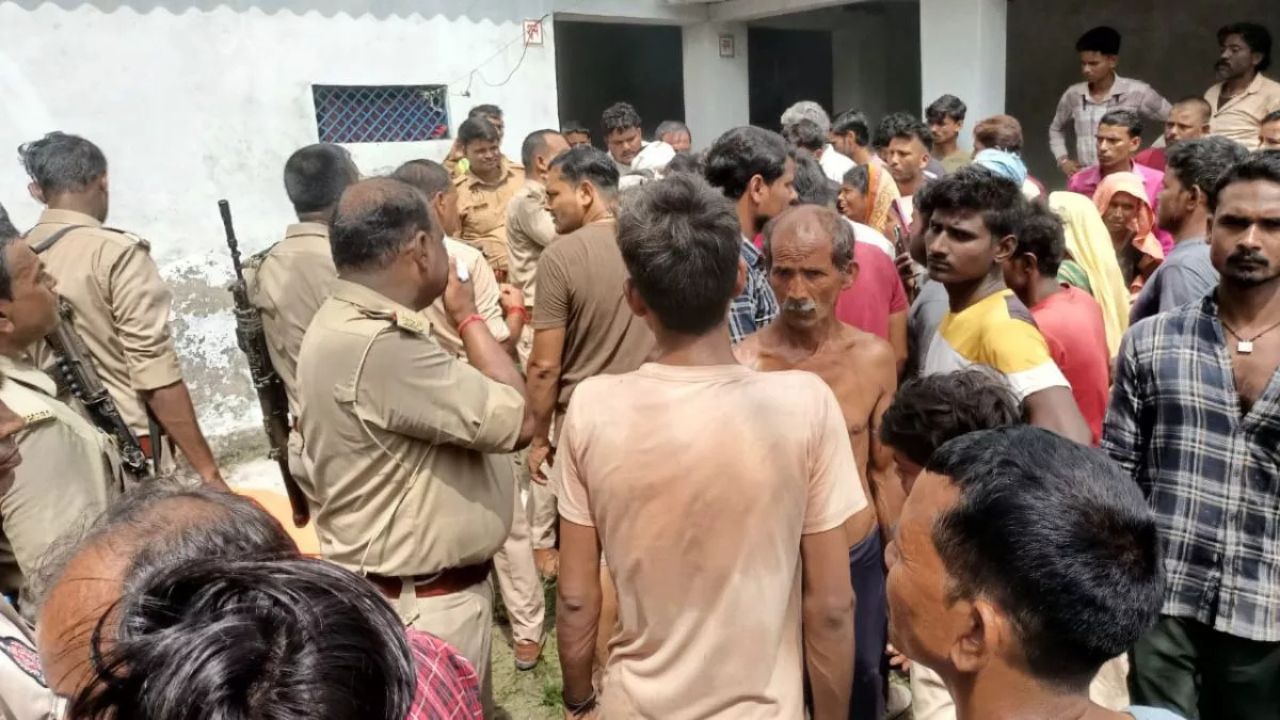 निंदूरपुरवा रामगांव में भयावह हत्याकांड, युवक ने दो किशोरों को मारा और परिवार पर आग लगा दी